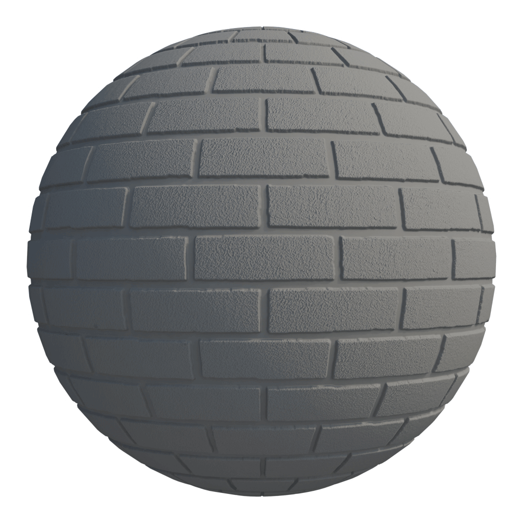 Atlas Black Brick Texture Maps - CG Bricks