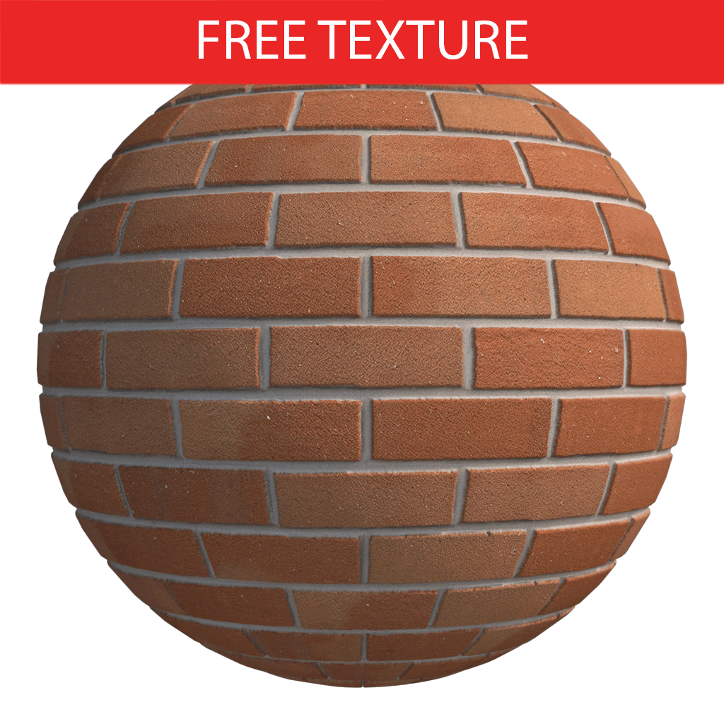 Severn Multi Red Blend Brick Texture Maps - CG Bricks